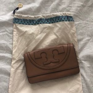 Tan Tory Burch cross body